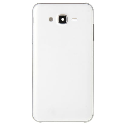 For Galaxy J7 Full Housing Cover (Middle Frame Bezel + Battery Back Cover) (White) - Back Cover by PMC Jewellery | Online Shopping South Africa | PMC Jewellery | Buy Now Pay Later Mobicred