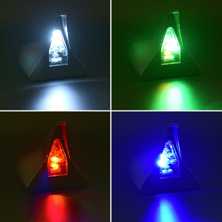 Solar Shark Fin High-positioned Alarm Light(Gold) - Warning Lights by PMC TechLife | Online Shopping South Africa | PMC TechLife | Buy Now Pay Later Mobicred