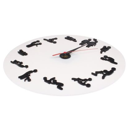 Sex Position Clock / Novelty Wall Clock Adult Clock - Wall Clock by PMC Jewellery | Online Shopping South Africa | PMC Jewellery | Buy Now Pay Later Mobicred