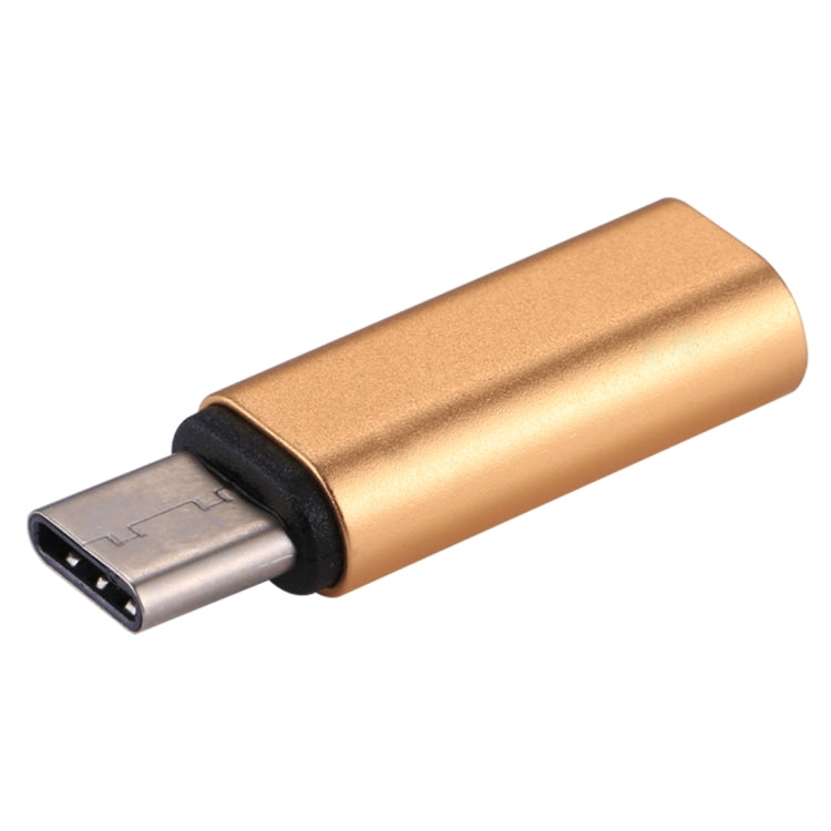 8 Pin Female to USB-C / Type-C Male Metal Shell Adapter(Gold) - Converter & Adapter by PMC Jewellery | Online Shopping South Africa | PMC Jewellery | Buy Now Pay Later Mobicred