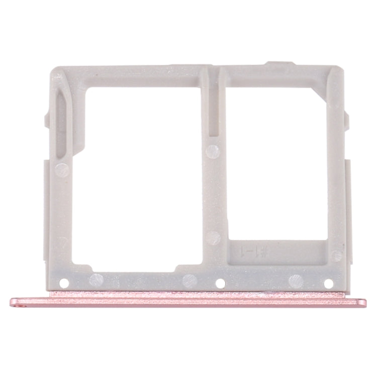 For Galaxy C7 Pro / C7010 & C5 Pro / C5010 SIM Card Tray + SIM / Micro SD Card Tray (Rose Gold) - free shipping - PMc TechLife - Order now!