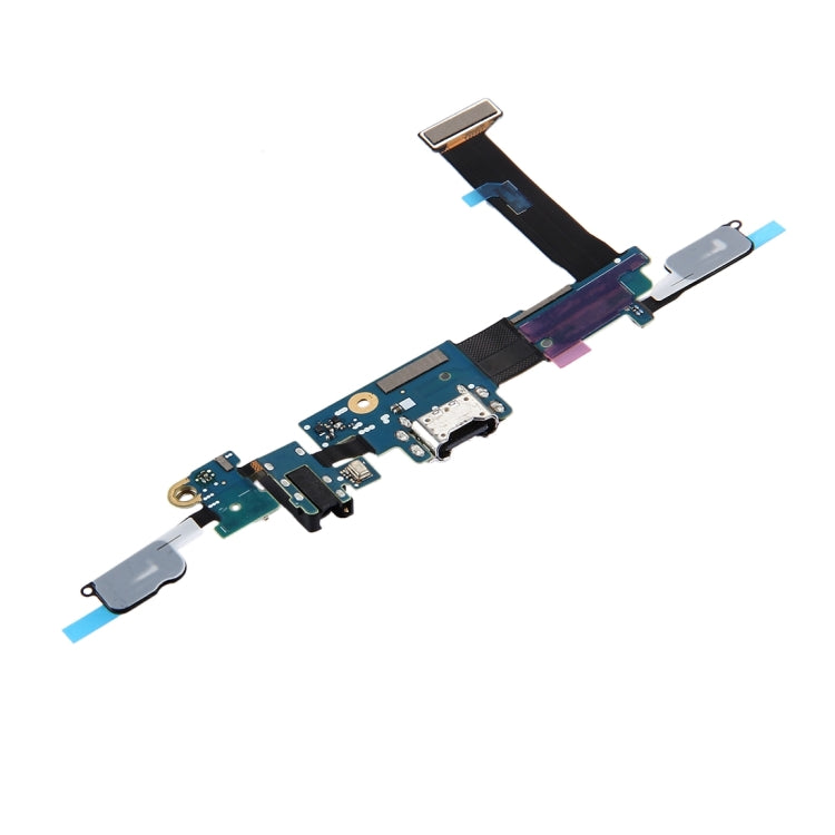 For Galaxy C7 Pro / C7010 Charging Port + Home Button + Earphone Jack Flex Cable - Single Tail Connector by PMC Jewellery | Online Shopping South Africa | PMC Jewellery | Buy Now Pay Later Mobicred