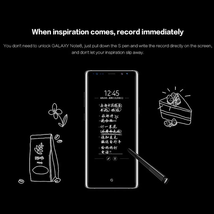 For Galaxy Note 8 / N9500 Touch Stylus S Pen(Grey) - free shipping - PMc TechLife - Order now!