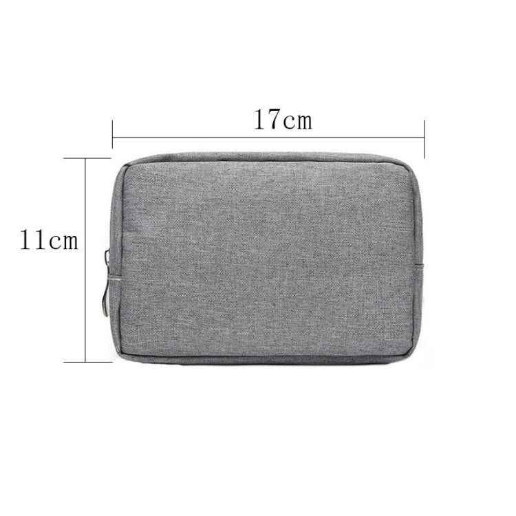 Multi-functional Headphone Charger Data Cable Storage Bag Power Pack, Size: S, 17 x 11.5 x 5.5cm (Grey) - Other by PMC TechLife | Online Shopping South Africa | PMC TechLife | Buy Now Pay Later Mobicred