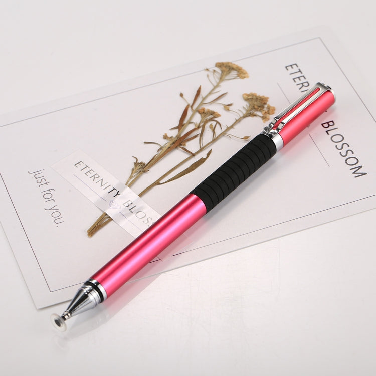 Universal 2 in 1 Multifunction Round Thin Tip Capacitive Touch Screen Stylus Pen, For iPhone, iPad, Samsung, and Other Capacitive Touch Screen Smartphones or Tablet PC(Magenta) - free shipping - PMc TechLife - Order now!
