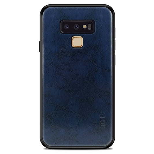 MOFI Shockproof TPU + PC + Leather Pasted Case for Galaxy Note 9(Blue) - Galaxy Phone Cases by MOFI | Online Shopping South Africa | PMC Jewellery