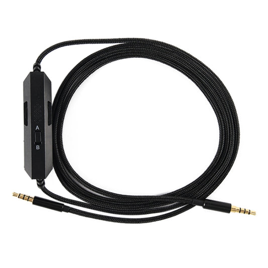 ZS0082 3.5mm Headphone Audio Cable for Logitech G633 G933 (Black) - Headset Accessories by PMC Jewellery | Online Shopping South Africa | PMC Jewellery | Buy Now Pay Later Mobicred