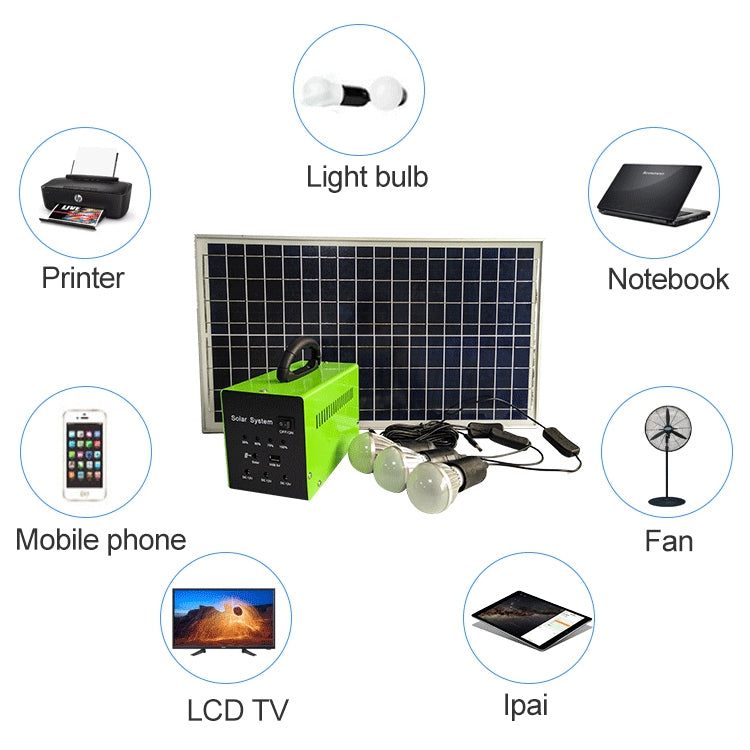 SG30W-AC100 30W Household High Power Solar Power Generation System - Others by PMC Jewellery | Online Shopping South Africa | PMC Jewellery | Buy Now Pay Later Mobicred