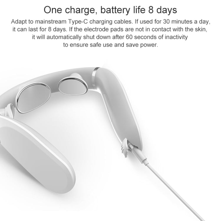 Original Xiaomi G2 Jeeback Neck Massager L-Shaped Far Infrared Heating Massage Device(White) - free shipping - PMC TechLife - Order now!