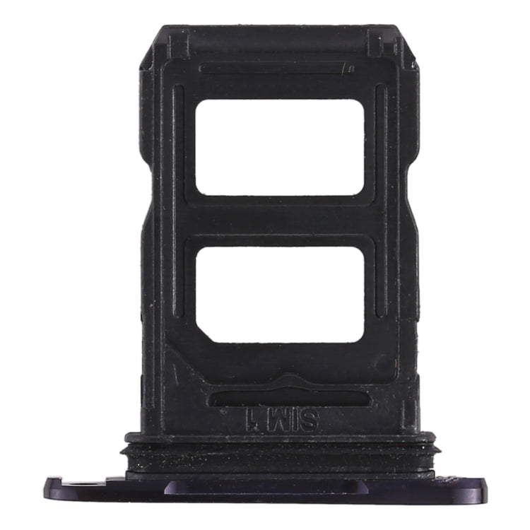 For OPPO R17 Pro 2 x SIM Card Tray (Black) - Card Socket by PMC TechLife | Online Shopping South Africa | PMC TechLife