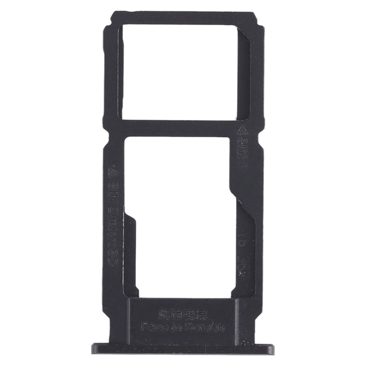 For OPPO R11 SIM Card Tray + SIM Card Tray / Micro SD Card Tray (Black) - free shipping - PMc TechLife - Order now!