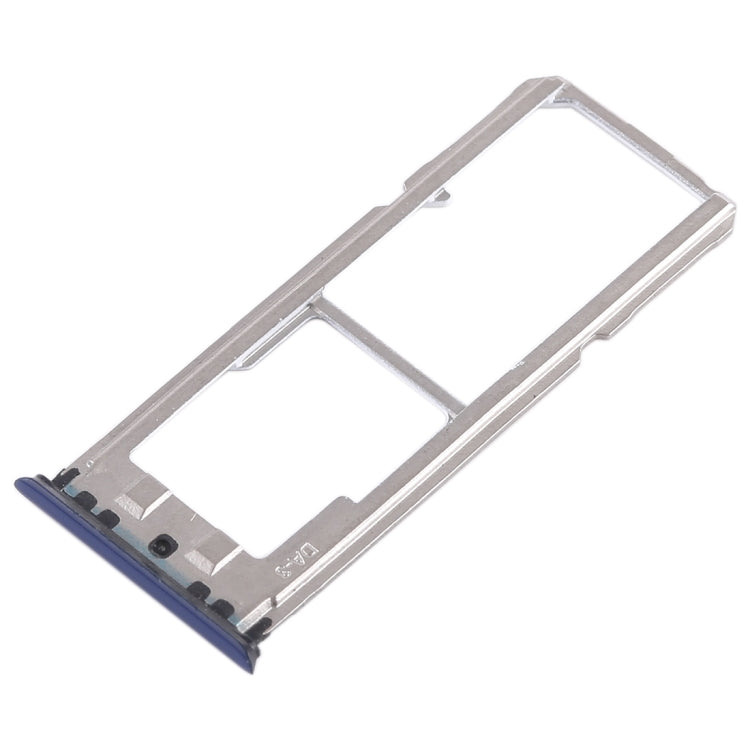 For OPPO A79 2 x SIM Card Tray + Micro SD Card Tray (Blue) - free shipping - PMC TechLife - Order now!