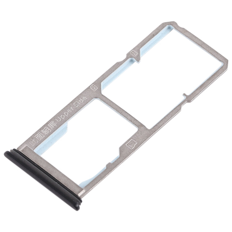 For Vivo Y69 2 x SIM Card Tray + Micro SD Card Tray (Black) - Card Tray by PMc TechLife | Online Shopping South Africa | PMc TechLife | Buy Now Pay Later Mobicred