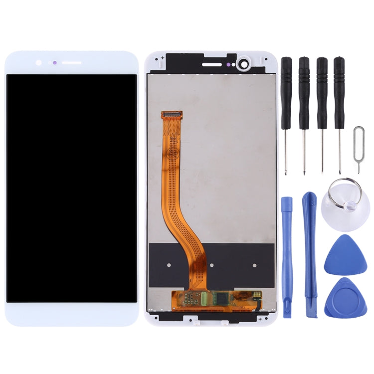 OEM LCD Screen for Huawei Honor V9 Digitizer Full Assembly with Frame (White) - LCD Screen by PMC TechLife | Online Shopping South Africa | PMC TechLife | Buy Now Pay Later Mobicred