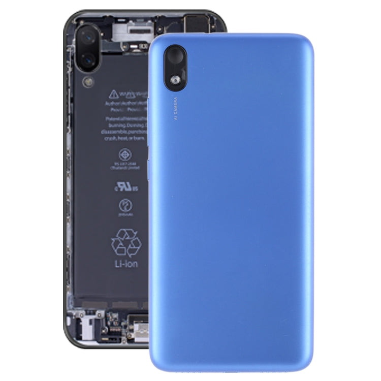 Battery Back Cover for Xiaomi Redmi 7A(Blue) - Back Cover by PMC Jewellery | Online Shopping South Africa | PMC Jewellery | Buy Now Pay Later Mobicred