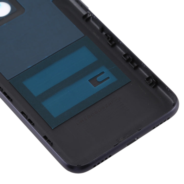 Battery Back Cover with Camera Lens & Side Keys for Asus Zenfone Max (M1) ZB555KL(Black Blue) - Back Cover by PMC Jewellery | Online Shopping South Africa | PMC Jewellery | Buy Now Pay Later Mobicred
