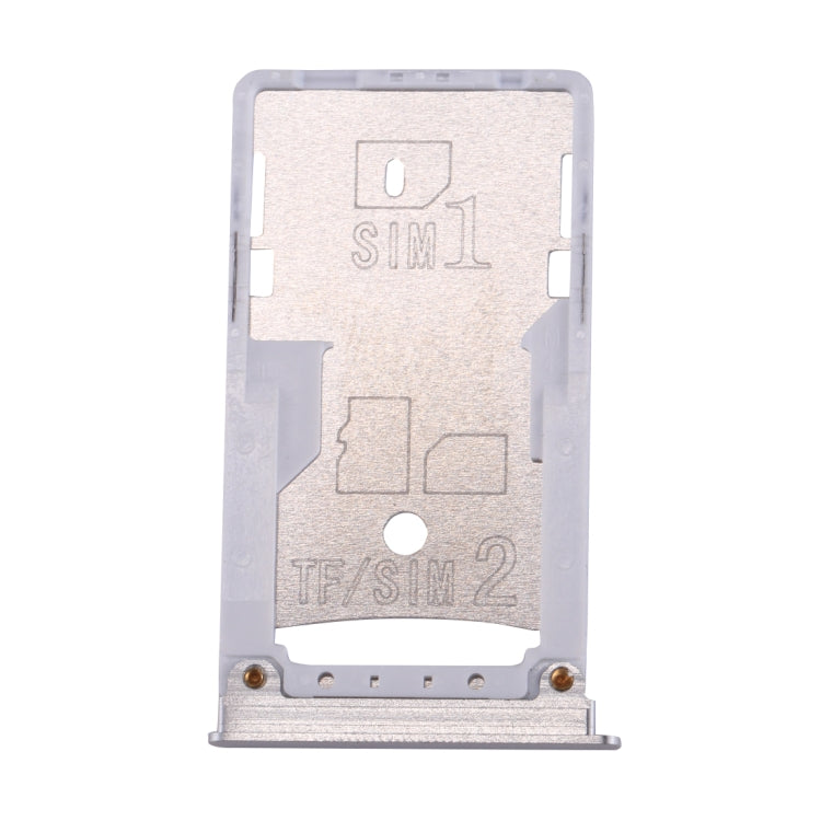 For Xiaomi Mi Max SIM & SIM / TF Card Tray(Silver) - Card Tray by PMc TechLife | Online Shopping South Africa | PMc TechLife | Buy Now Pay Later Mobicred