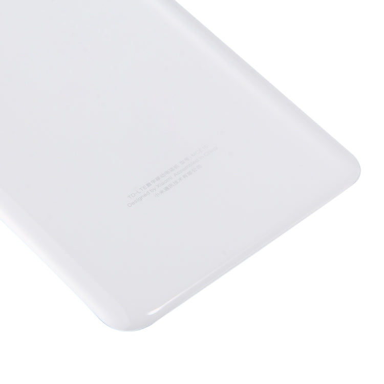 For Xiaomi Mi 6 Glass Battery Back Cover(White) - free shipping - PMC TechLife - Order now!