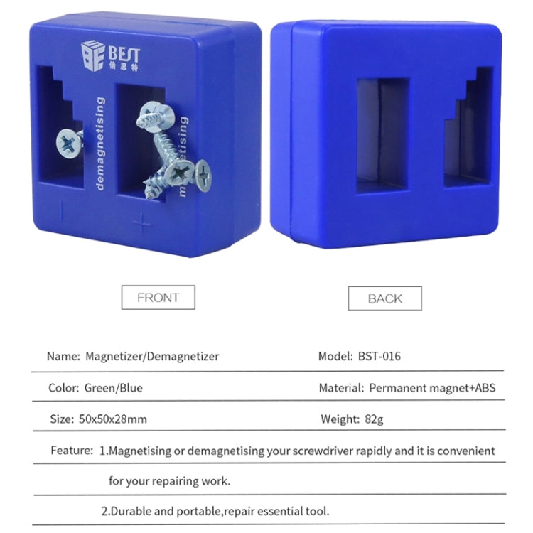 BEST BST-016 Magnetizer Demagnetizer Tool(Blue) - free shipping - PMC TechLife - Order now!