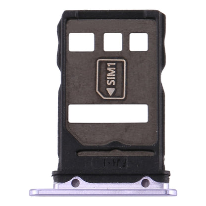 Original SIM Card Tray + NM Card Tray for Huawei Mate 30(Purple) - Card Socket by PMC Jewellery | Online Shopping South Africa | PMC Jewellery | Buy Now Pay Later Mobicred