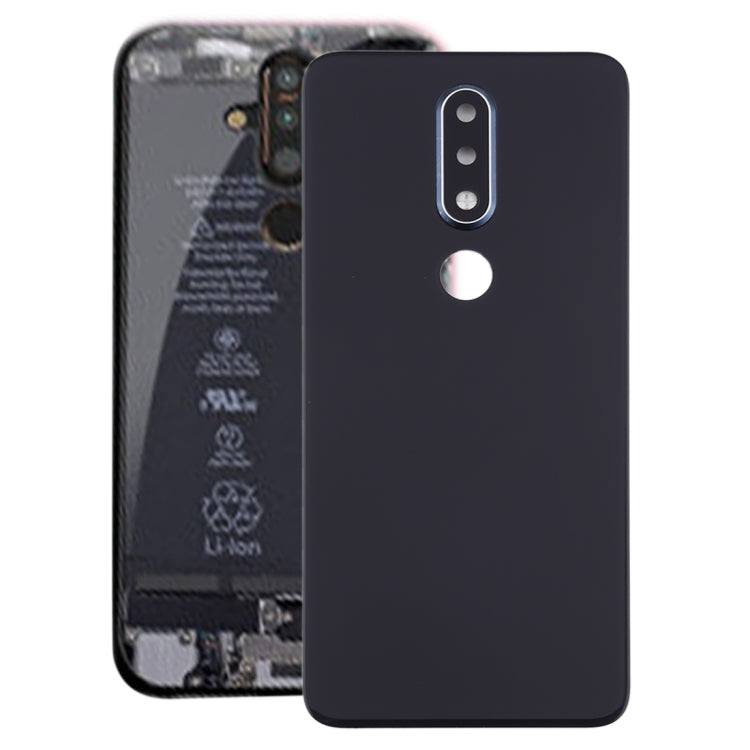 Battery Back Cover with Camera Lens for Nokia X6 (2018) / 6.1 Plus TA-1099 TA-1103(Blue) - Back Cover by PMC Jewellery | Online Shopping South Africa | PMC Jewellery | Buy Now Pay Later Mobicred