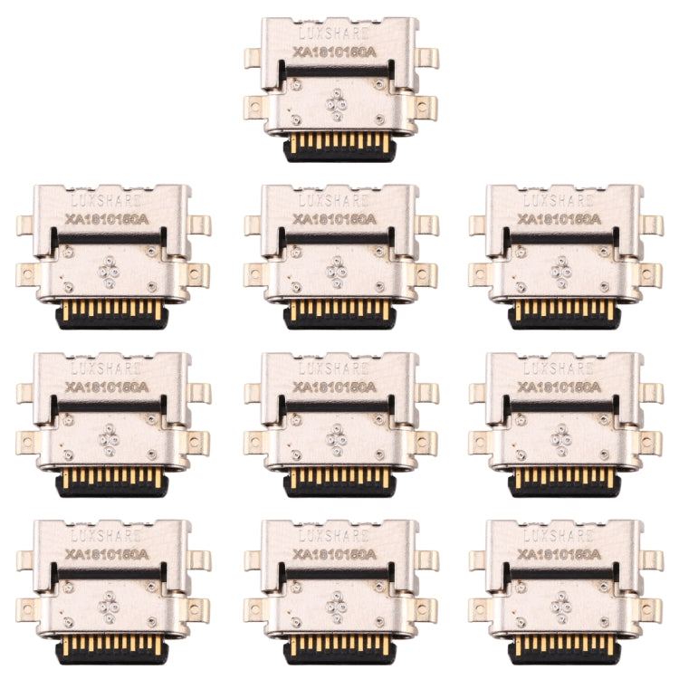 10 PCS Charging Port Connector for Xiaomi Mi 8 SE / Max 2 - Tail Connector by PMC Jewellery | Online Shopping South Africa | PMC Jewellery | Buy Now Pay Later Mobicred