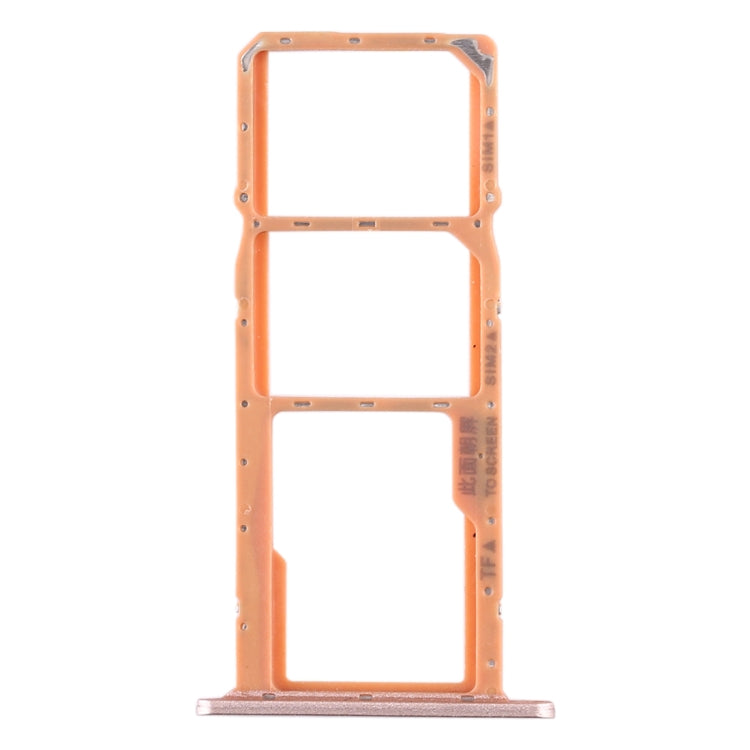 SIM Card Tray + SIM Card Tray + Micro SD Card Tray for Huawei Honor Play 3e (Gold) - Card Socket by PMc TechLife | Online Shopping South Africa | PMc TechLife | Buy Now Pay Later Mobicred