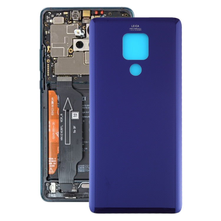 Battery Back Cover for Huawei Mate 20 X(Purple) - Back Cover by PMC Jewellery | Online Shopping South Africa | PMC Jewellery | Buy Now Pay Later Mobicred