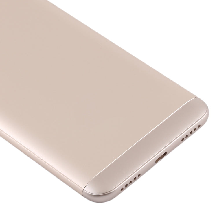 Back Cover with Camera Lens & Side Keys for Xiaomi Redmi 5 Plus(Gold) - Back Cover by PMC TechLife | Online Shopping South Africa | PMC TechLife | Buy Now Pay Later Mobicred