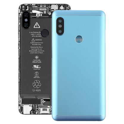 Back Cover with Camera Lens & Side Keys for Xiaomi Redmi Note 5(Blue) - Back Cover by PMC Jewellery | Online Shopping South Africa | PMC Jewellery | Buy Now Pay Later Mobicred