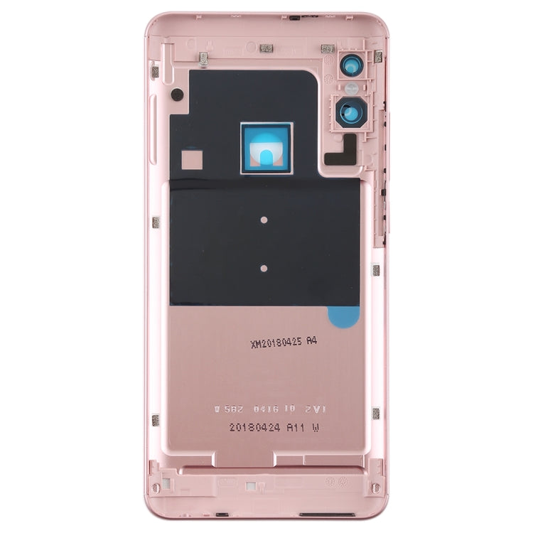 Back Cover with Camera Lens & Side Keys for Xiaomi Redmi Note 5(Rose Gold) - Back Cover by PMC Jewellery | Online Shopping South Africa | PMC Jewellery | Buy Now Pay Later Mobicred