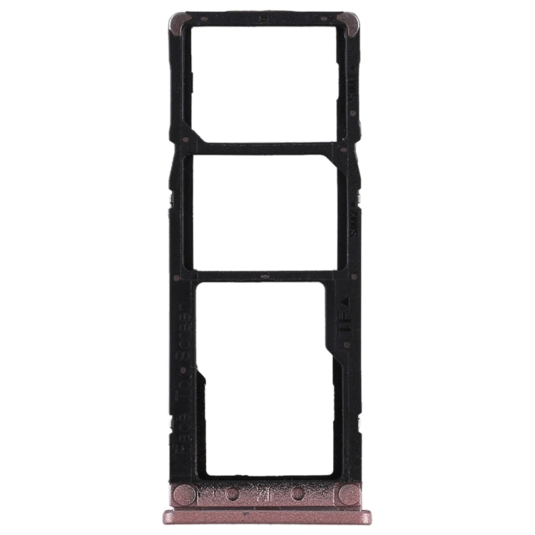 2 SIM Card Tray + Micro SD Card Tray for Xiaomi Redmi Note 5A(Rose Gold) - Card Tray by PMc TechLife | Online Shopping South Africa | PMc TechLife | Buy Now Pay Later Mobicred