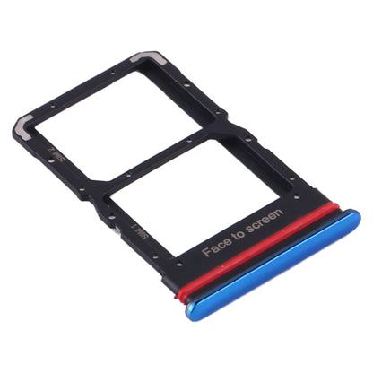 SIM Card Tray + SIM Card Tray for Xiaomi Mi 10 Lite 5G (Blue) - Card Tray by PMC Jewellery | Online Shopping South Africa | PMC Jewellery | Buy Now Pay Later Mobicred