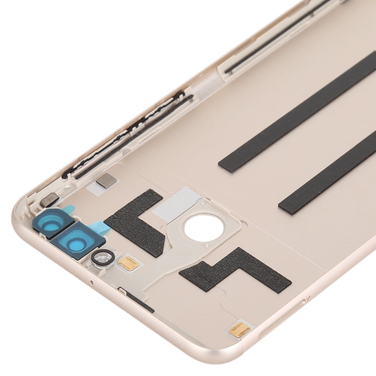 Back Cover with Camera Lens & Side Keys for Huawei Enjoy 8 Plus(Gold) - Back Cover by PMC Jewellery | Online Shopping South Africa | PMC Jewellery | Buy Now Pay Later Mobicred