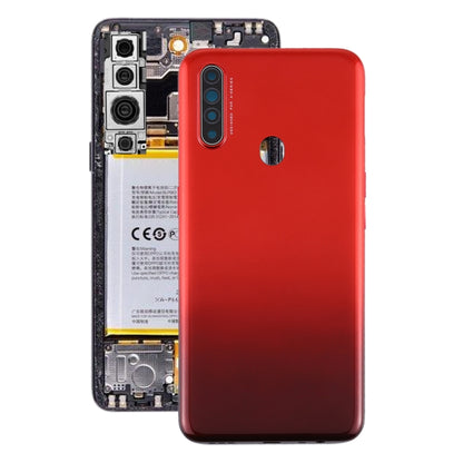 For OPPO A8 Battery Back Cover (Red) - Back Cover by PMC Jewellery | Online Shopping South Africa | PMC Jewellery | Buy Now Pay Later Mobicred