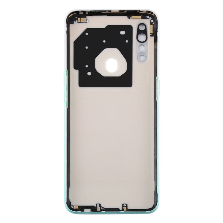 For OPPO A8 Battery Back Cover (White) - Back Cover by PMC TechLife | Online Shopping South Africa | PMC TechLife | Buy Now Pay Later Mobicred