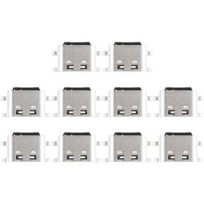 For Meizu Meilan X 10pcs Charging Port Connector - Tail Connector by PMC Jewellery | Online Shopping South Africa | PMC Jewellery | Buy Now Pay Later Mobicred
