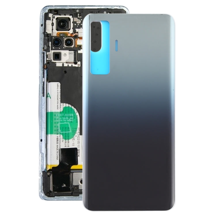 For Vivo X50 Battery Back Cover (Black) - Back Cover by PMC TechLife | Online Shopping South Africa | PMC TechLife | Buy Now Pay Later Mobicred