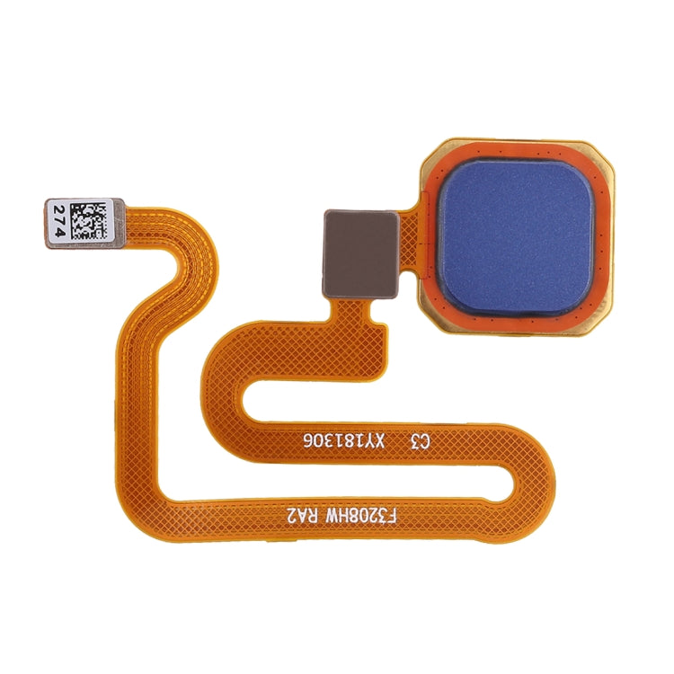 For Vivo X20 Plus / X20 Fingerprint Sensor Flex Cable(Blue) - Flex Cable by PMC Jewellery | Online Shopping South Africa | PMC Jewellery | Buy Now Pay Later Mobicred