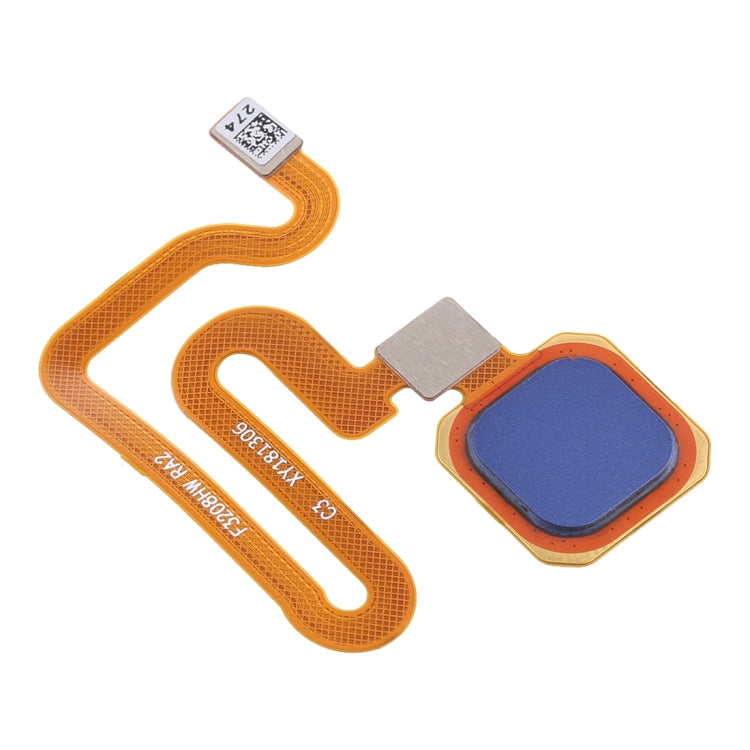 For Vivo X20 Plus / X20 Fingerprint Sensor Flex Cable(Blue) - Flex Cable by PMC Jewellery | Online Shopping South Africa | PMC Jewellery | Buy Now Pay Later Mobicred