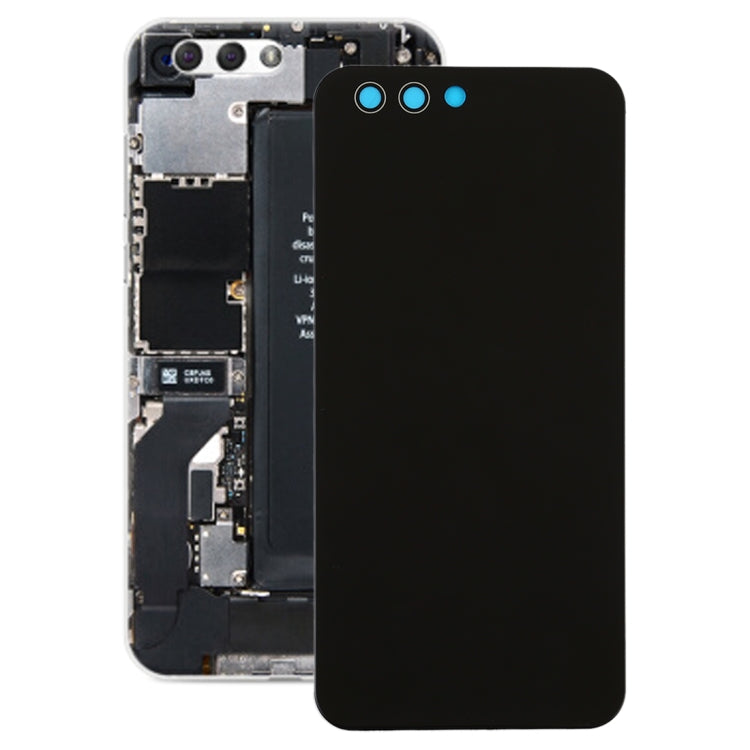 Battery Back Cover with Camera Lens & Side Keys for Asus ZenFone 4 ZE554KL(Black) - Back Cover by PMC TechLife | Online Shopping South Africa | PMC TechLife | Buy Now Pay Later Mobicred