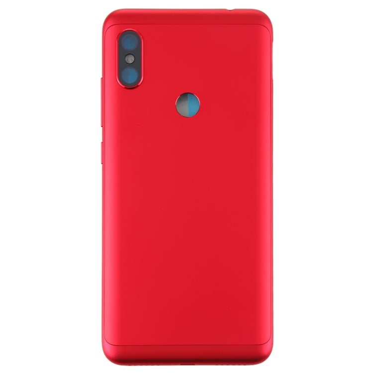 Battery Back Cover with Side Keys for Xiaomi Redmi Note 6 Pro(Red) - Back Cover by PMC Jewellery | Online Shopping South Africa | PMC Jewellery | Buy Now Pay Later Mobicred