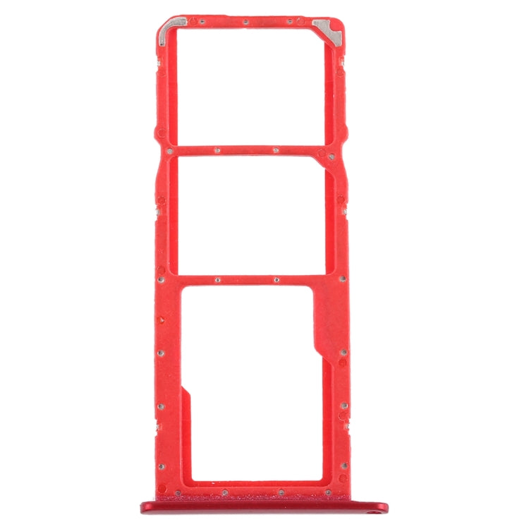 SIM Card Tray + Micro SD Card Tray for Huawei Honor 8X (Red) - free shipping - PMc TechLife - Order now!