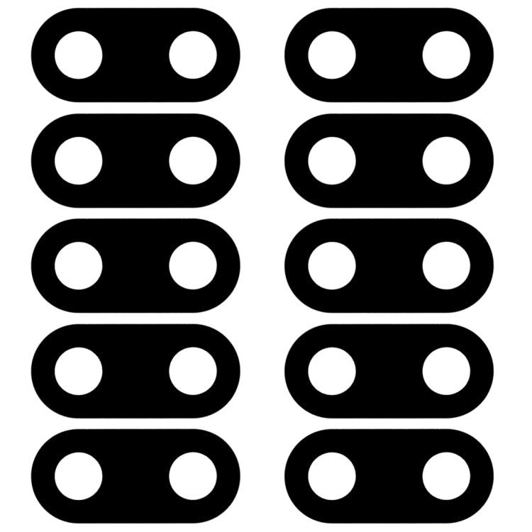 For Vivo Y93 10pcs Back Camera Lens - Camera Parts by PMC TechLife | Online Shopping South Africa | PMC TechLife