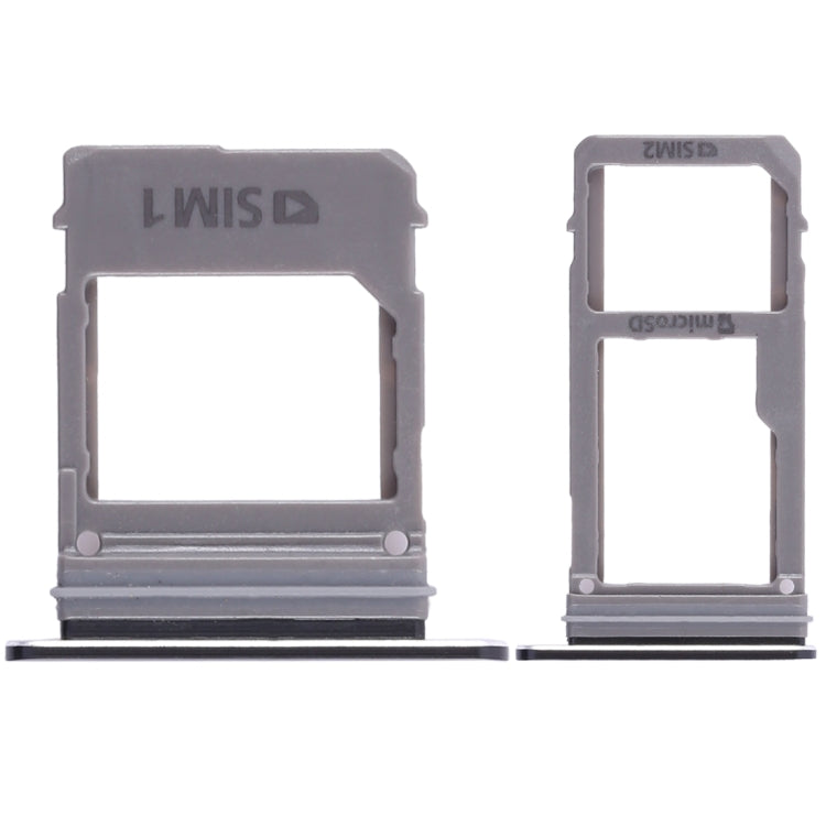 For Galaxy A520 / A720 2 SIM Card Tray + Micro SD Card Tray (Black) - free shipping - PMc TechLife - Order now!