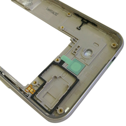 For Galaxy J7 V J727V (Verizon) Rear Housing Frame (Gold) - Frame Bezel Plate by PMC Jewellery | Online Shopping South Africa | PMC Jewellery | Buy Now Pay Later Mobicred