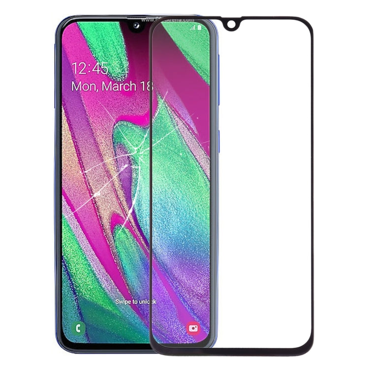 For Galaxy A40 Front Screen Outer Glass Lens (Black) - free shipping - PMc TechLife - Order now!