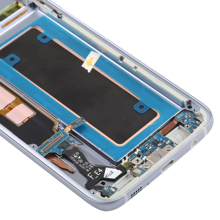 Original Super AMOLED Material LCD Screen and Digitizer Full Assembly(with Frame / Charging Port Flex Cable / Power Button Flex Cable / Volume Button Flex Cable) for Galaxy S7 Edge / G935F / G935FD(Black) - free shipping - PMc TechLife - Order now!