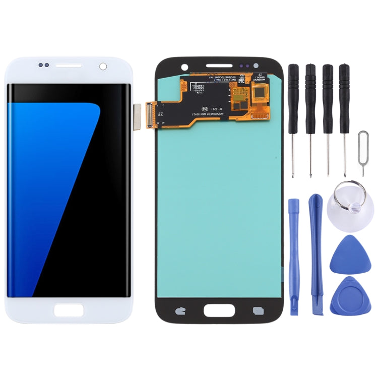 OLED LCD Screen for Samsung Galaxy S7 with Digitizer Full Assembly (Silver) - free shipping - PMc TechLife - Order now!