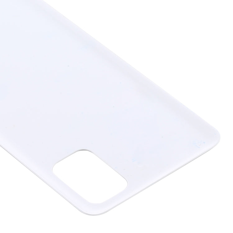 For Samsung Galaxy M51 Battery Back Cover (White) - Back Cover by PMC Jewellery | Online Shopping South Africa | PMC Jewellery | Buy Now Pay Later Mobicred